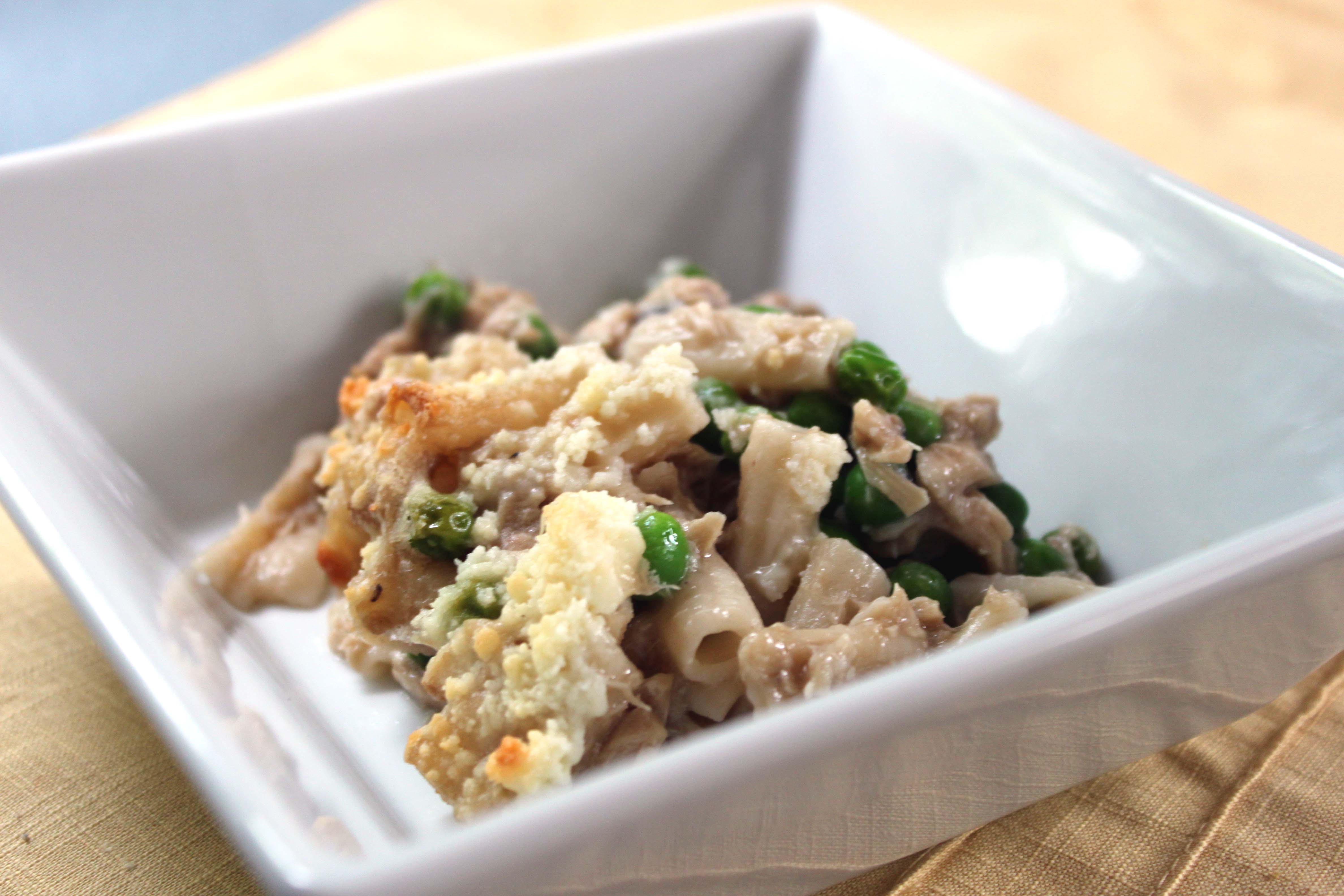 Healthy Tuna Casserole with Brown Rice Pasta | The Assembler’s Kitchen